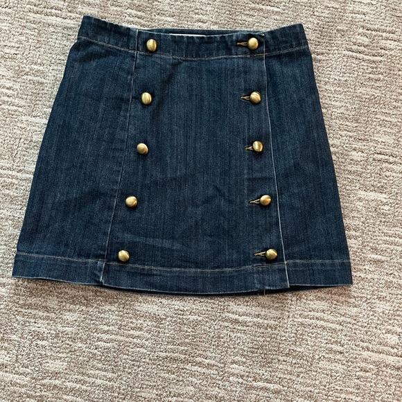 Michael Kors Denim Mini Skirt - Picture 3 of 4